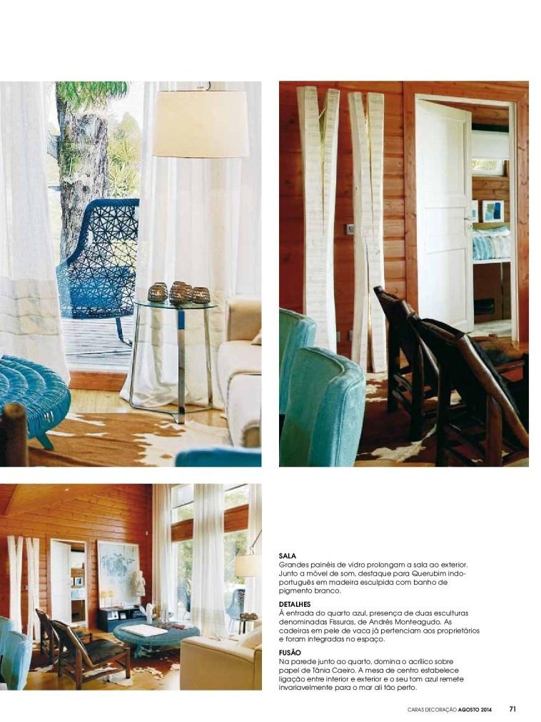 SAV caras decoracao august review design architecture project luxury interview showroom deco partners guest house color blue art white yellow wood rustic