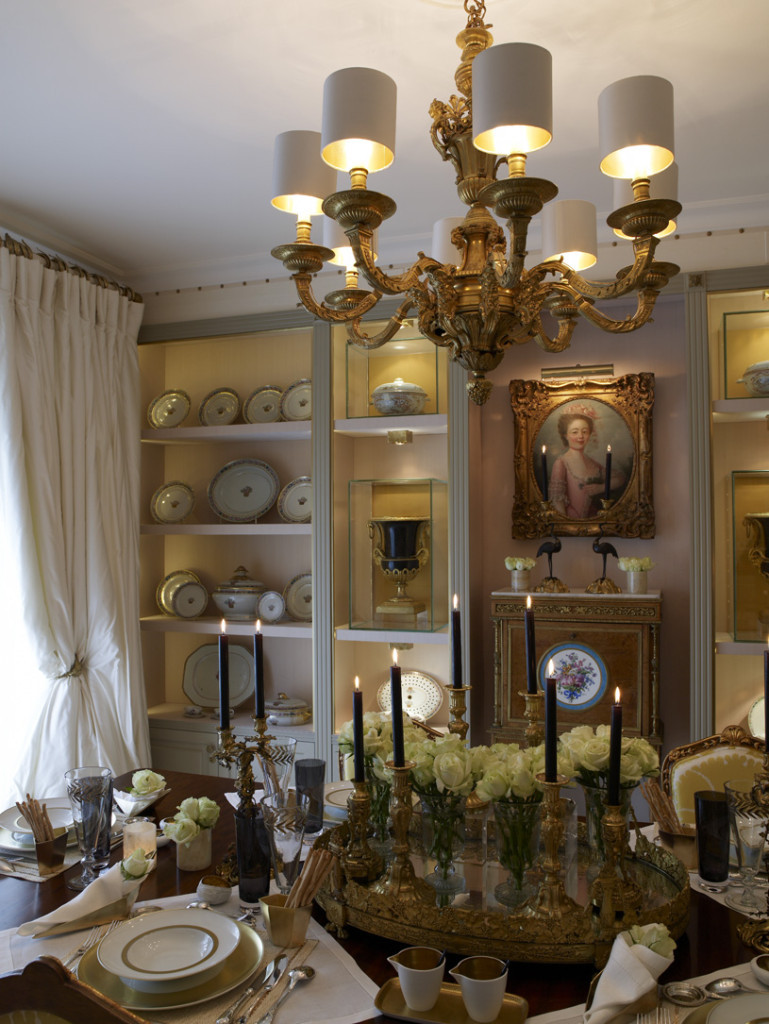 SAV chic parisien apartment interior design architecture project luxury modern decor classic collectible antiques