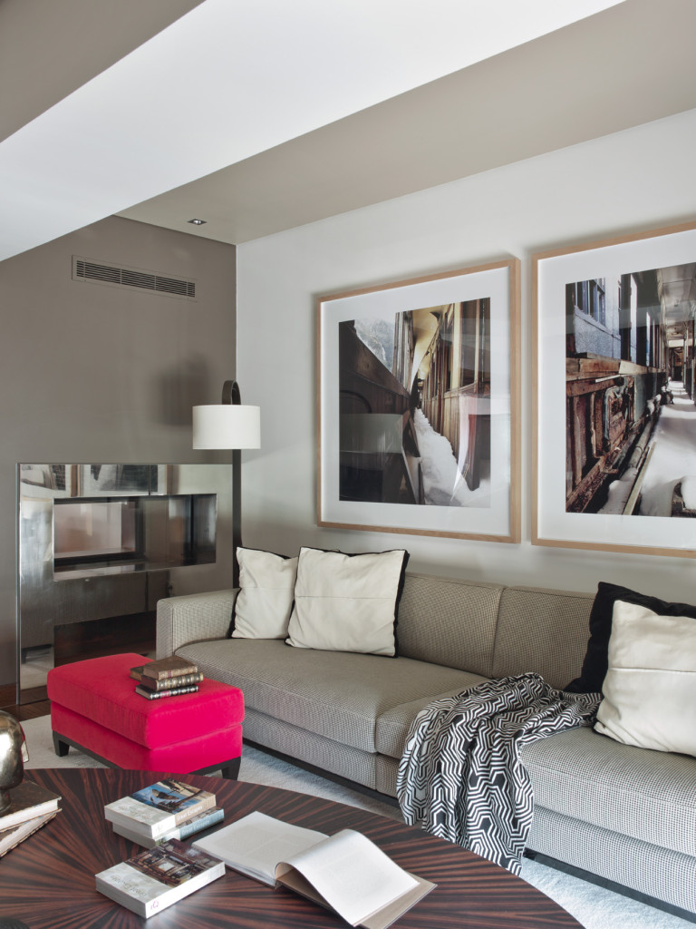 SAV cosmopolitan apartment interior design architecture Interior project luxury art deco 60´s fabulous metallics color silver gold