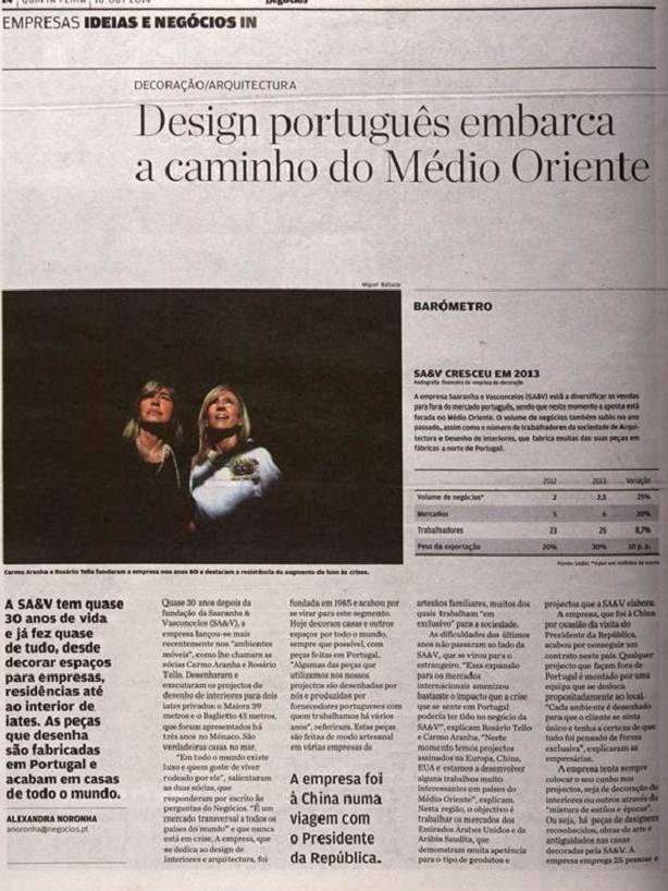 Jornal de Negócios - October