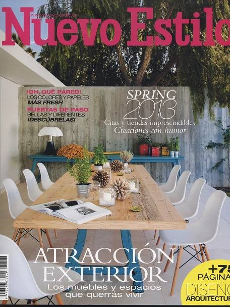 SAV nuevo estilo may magazine review design architecture project luxury interview showroom decor work space partners rustic modern art materials