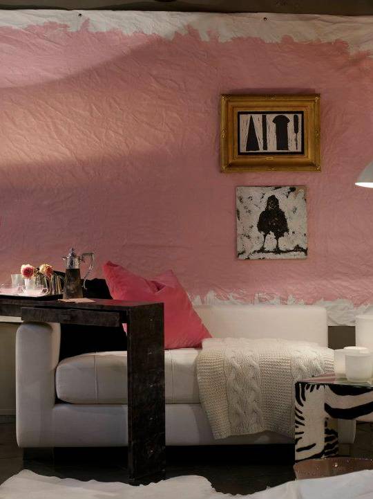 SAV spring is pink showroom interior design architecture project luxury modern art deco palette rustic contemporary