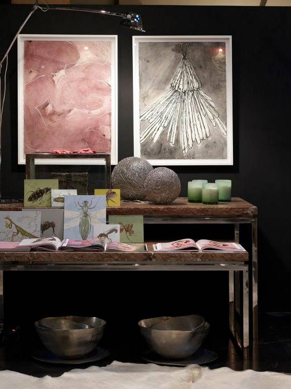 SAV spring is pink showroom interior design architecture project luxury modern art deco palette rustic contemporary