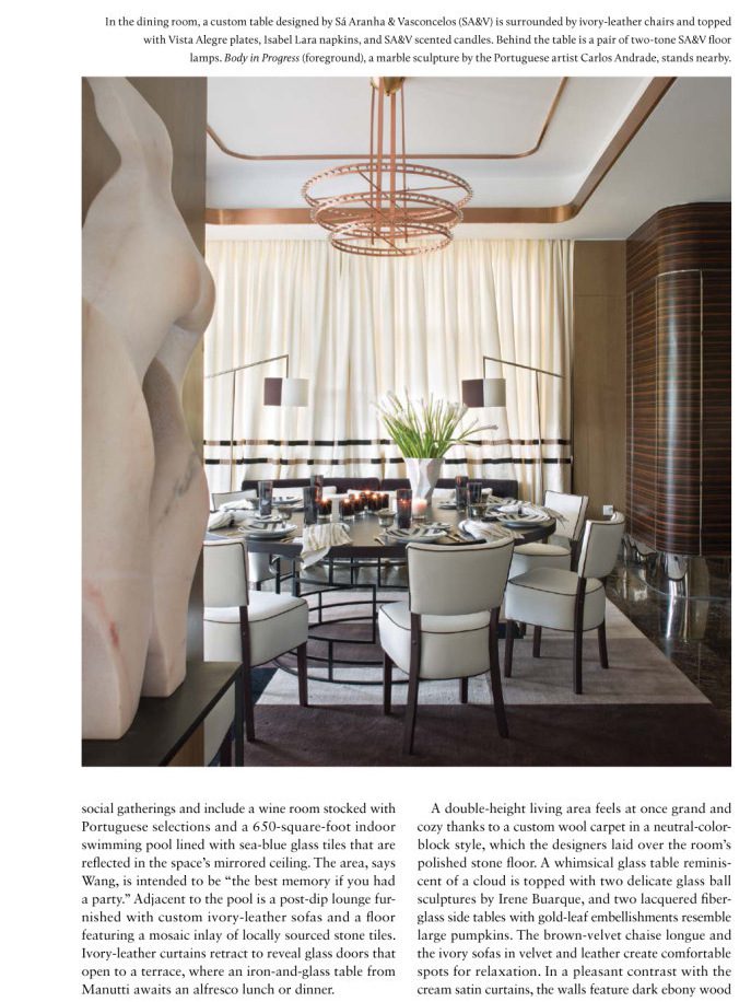 SAV robb report usa_march review design architecture project_luxury interview showroom decor light rustic modern ship shape detail suite