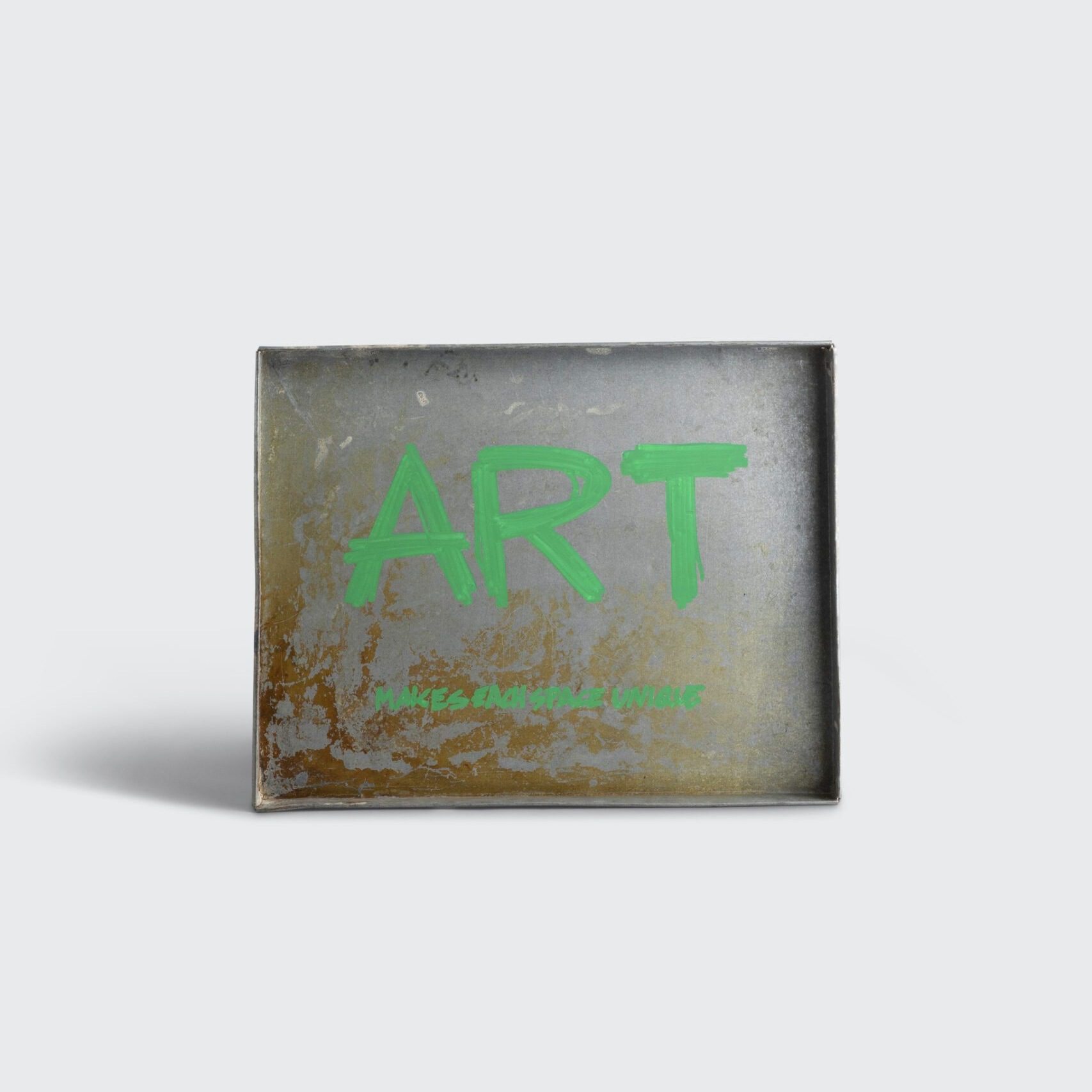 SAV artful tray art green interior design architecture product small objects lifestyle luxury handmade limited edition small expressions commandments yellow blue green pink white black versatile art piece practical perfect combination collection