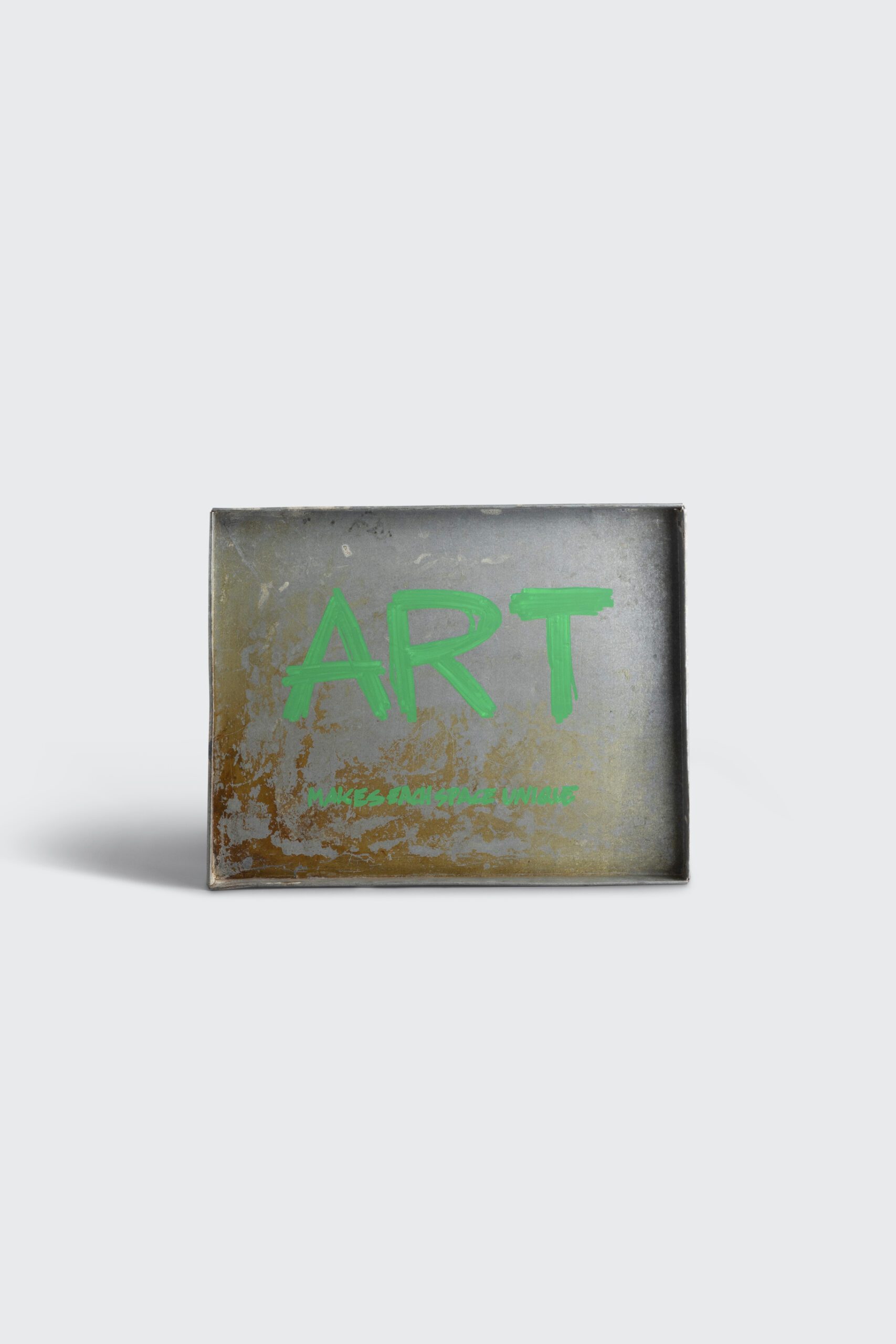 SAV artful tray art green interior design architecture product small objects lifestyle luxury handmade limited edition small expressions commandments yellow blue green pink white black versatile art piece practical perfect combination collection