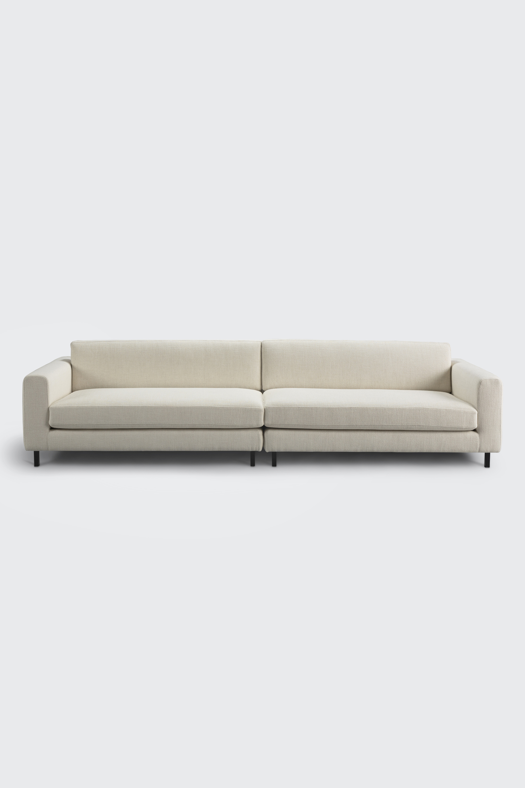 SAV sofa timeless 320 cream interior design architecture product furniture luxury_resistant style living room noble lined 320cm decor two separated modules timeless collection